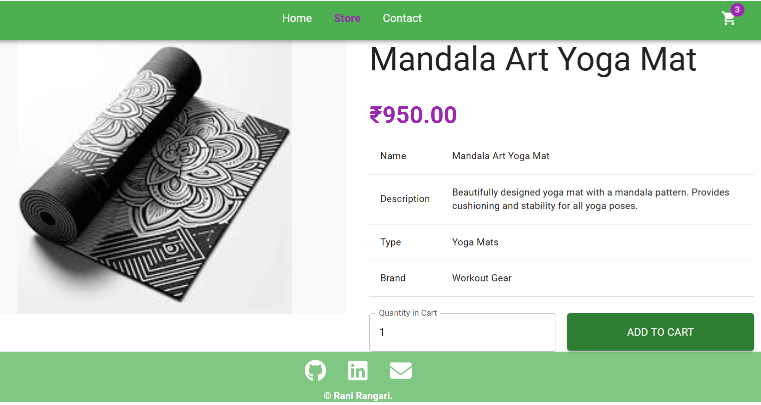 Ecommerce CRUD App preview 3